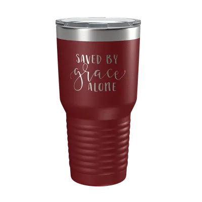 Saved By Grace Alone 30oz Insulated Tumbler
