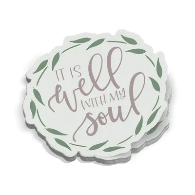 It Is Well With My Soul Sticker