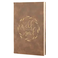It Is Well With My Soul Leatherette Hardcover Journal