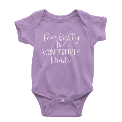 Fearfully And Wonderfully Made Onesie
