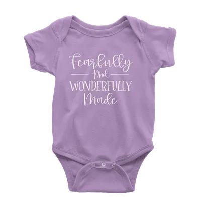 Fearfully And Wonderfully Made Onesie