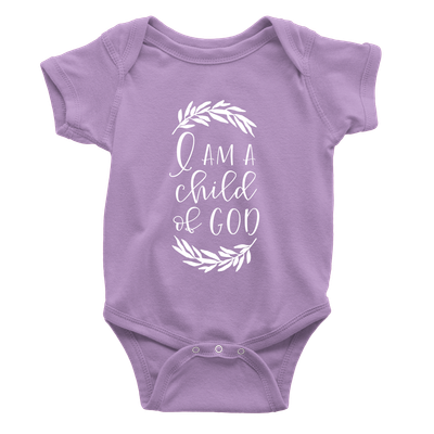 I Am A Child Of God Onesie