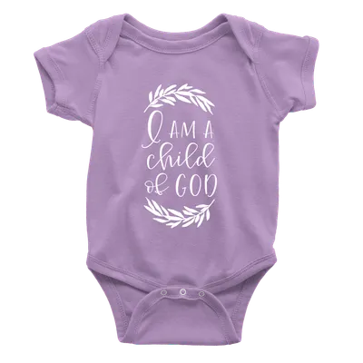 I Am A Child Of God Onesie