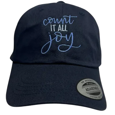 Count It All Joy Embroidered Dad Hat