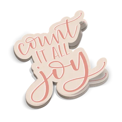 Count It All Joy Sticker