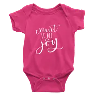 Count It All Joy Onesie