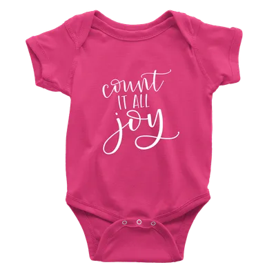 Count It All Joy Onesie