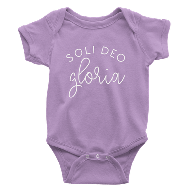 Soli Deo Gloria Monoline Onesie