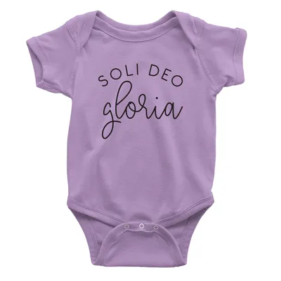 Soli Deo Gloria Monoline Onesie