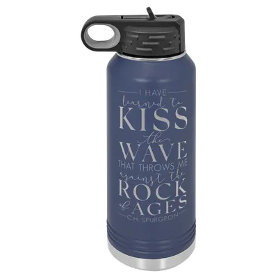 Learned to Kiss The Wave Insulated Bottle