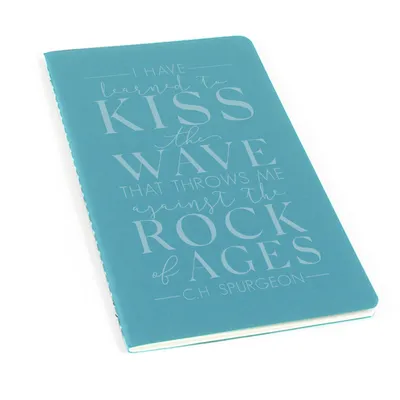 Learned to Kiss The Wave Laser Etched Moleskine Journal