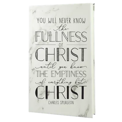 Fullness Of Christ Leatherette Hardcover Journal