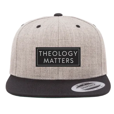 Theology Matter Patch Snapback Hat