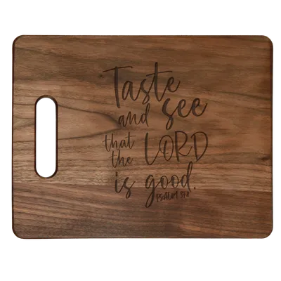 Taste And See Cutting Board