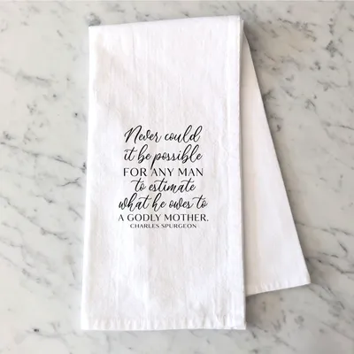 Never Would It Be Possible Tea Towel