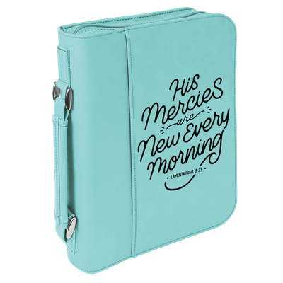 His Merices Are New Bible Cover