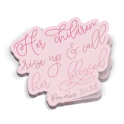 Her Children Rise Up Sticker
