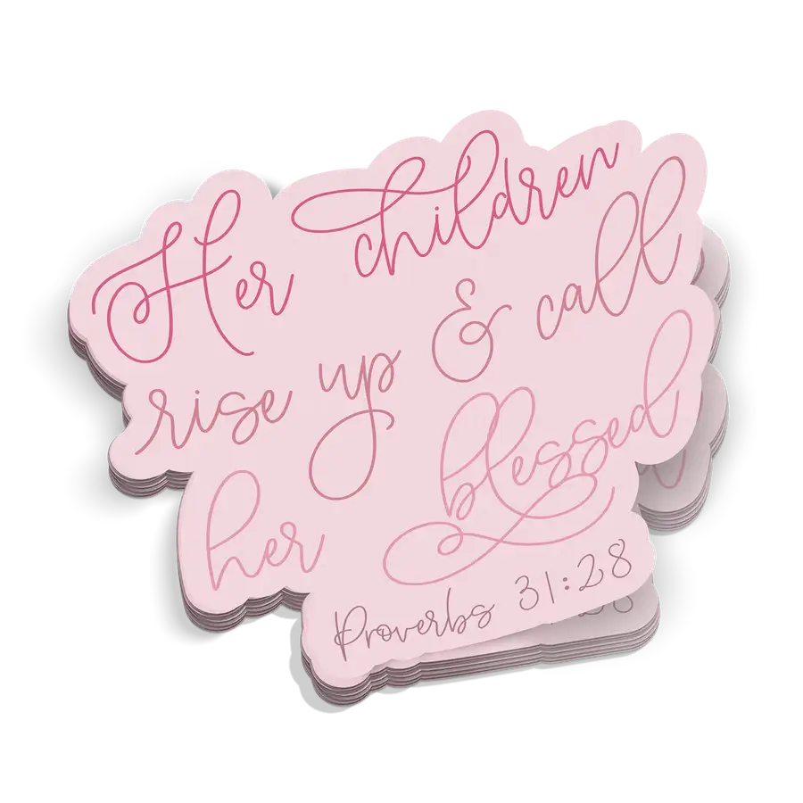 Her Children Rise Up Sticker
