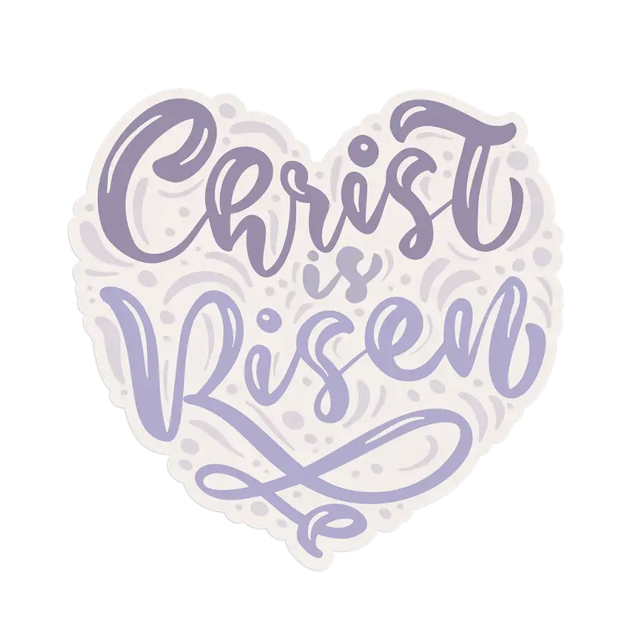 Christ Is Risen Sticker #2