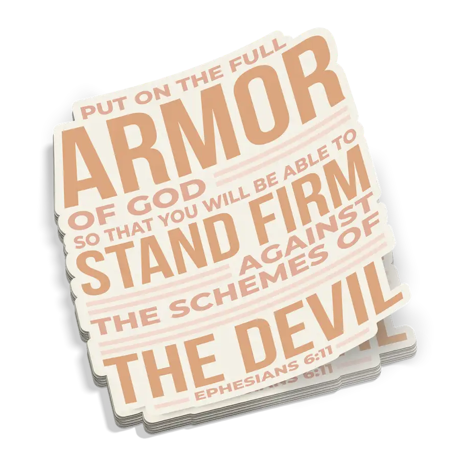 Full Armor Of God Sticker