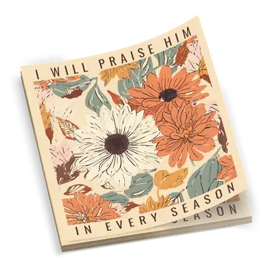 I Will Praise Him Sticker