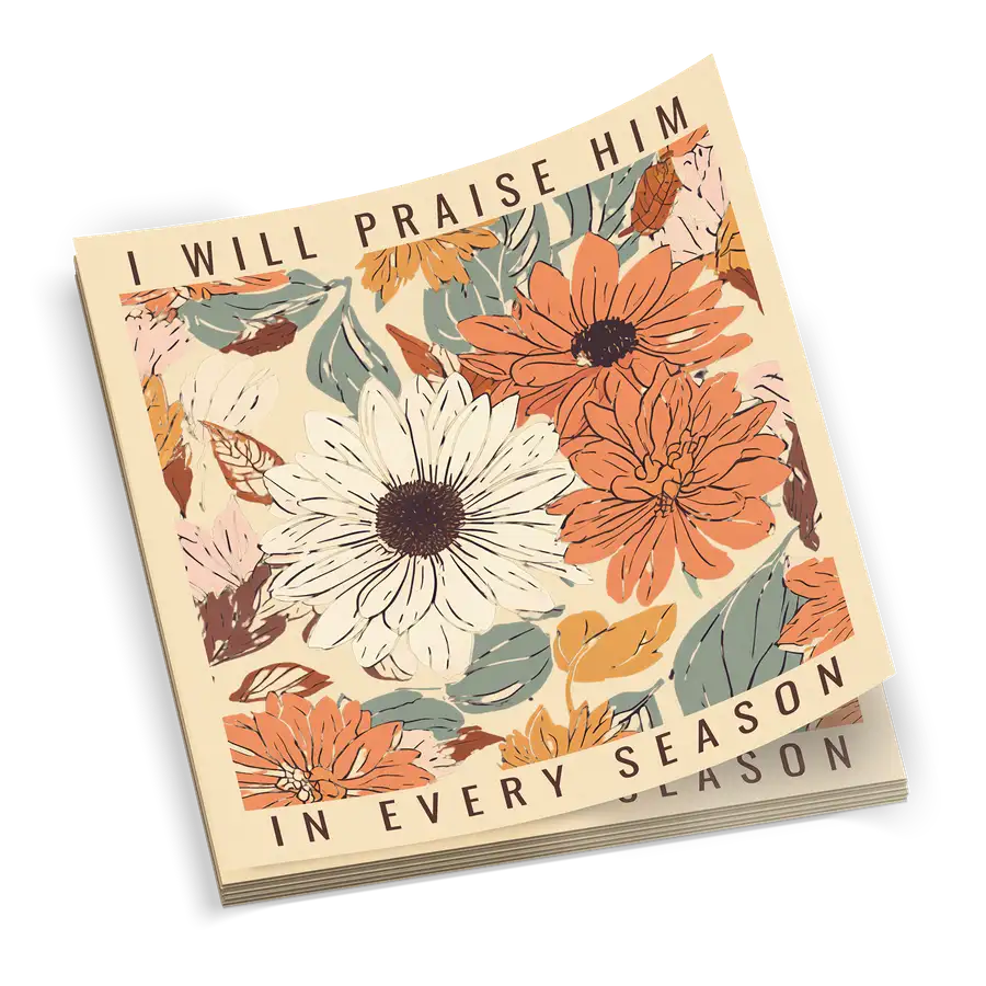 I Will Praise Him Sticker