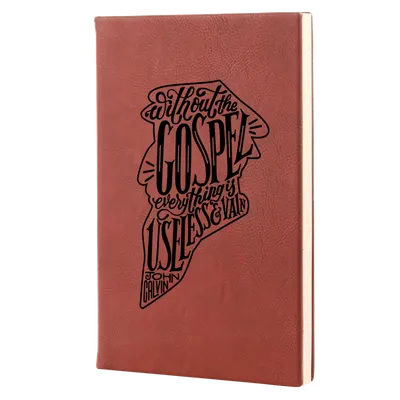 Without the Gospel Leatherette Hardcover Journal