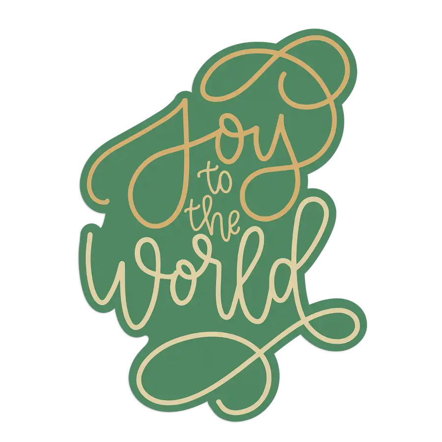 Joy To The World Sticker #2