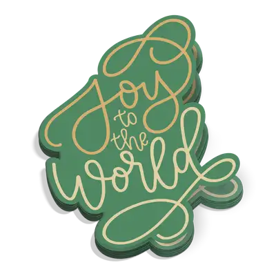 Joy To The World Sticker