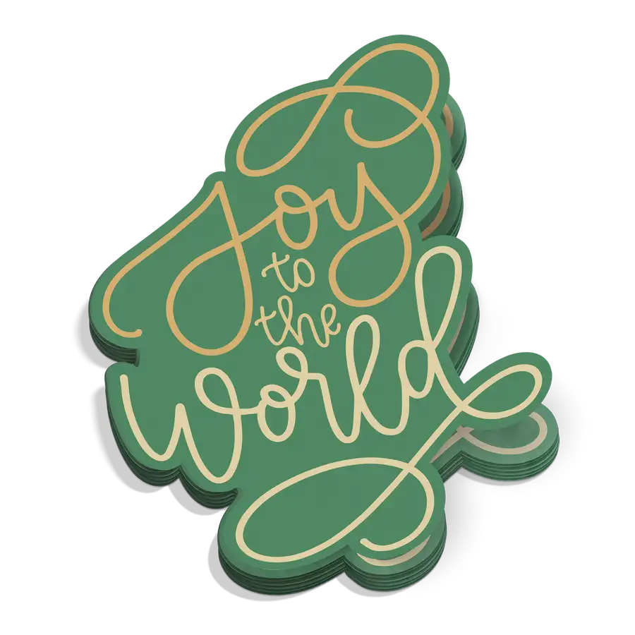 Joy To The World Sticker