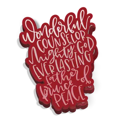Wonderful Counselor Sticker
