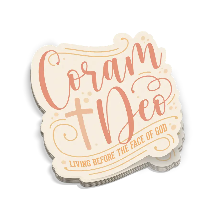 Coram Deo Sticker
