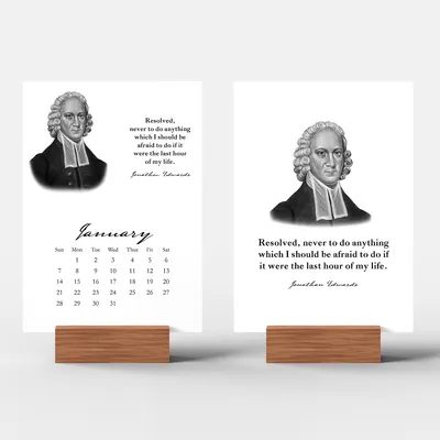 Illustrated Theologian Calendar Set