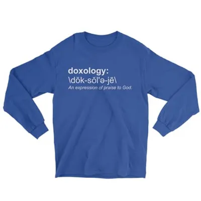 Doxology (Definition) - Long Sleeve Tee