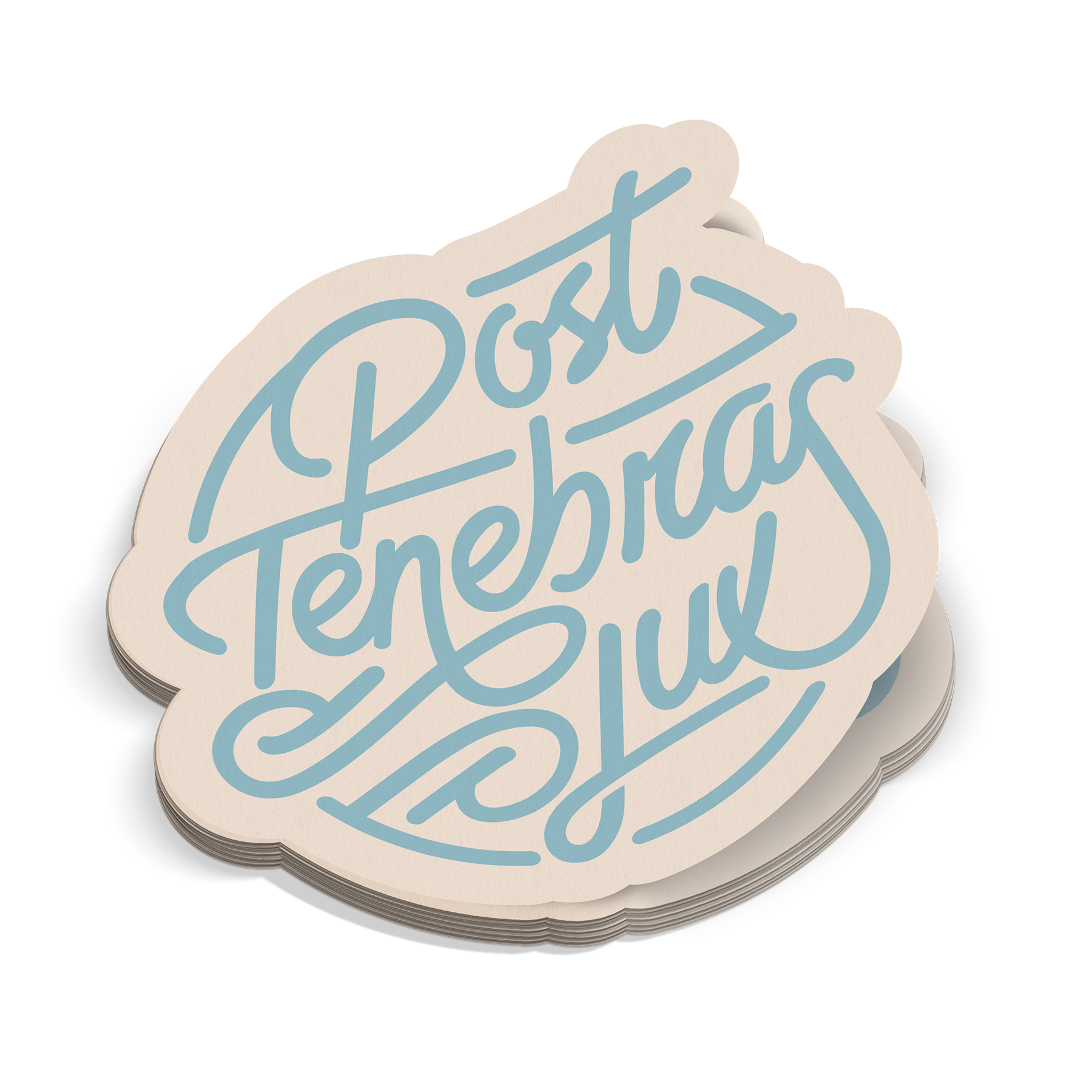 Post Tenebras Lux Sticker