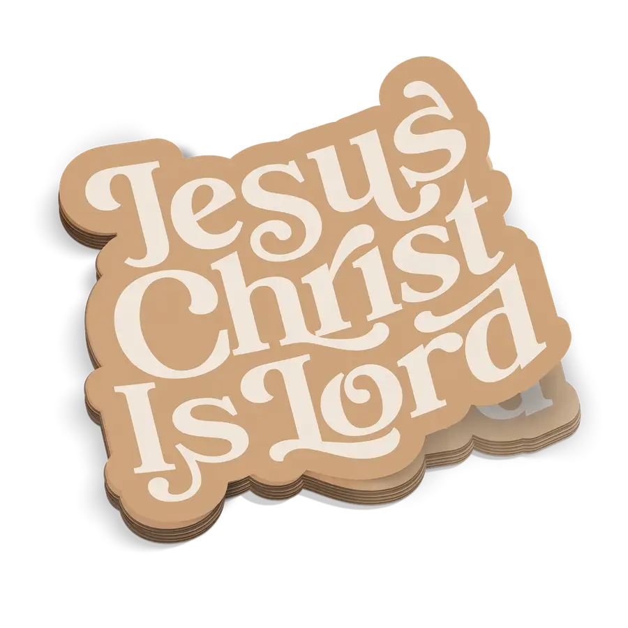 Jesus Christ Is Lord Sticker