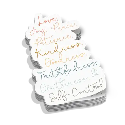 Fruits Of The Spirits Sticker