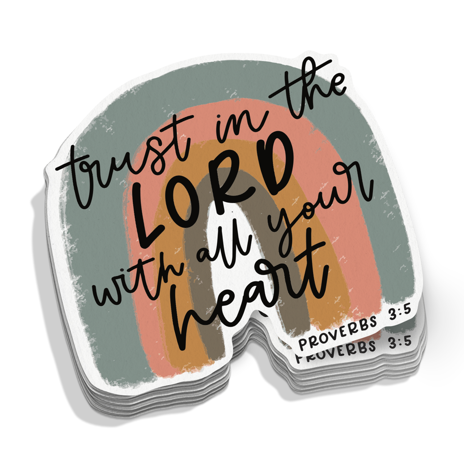 Trust In The Lord Sticker