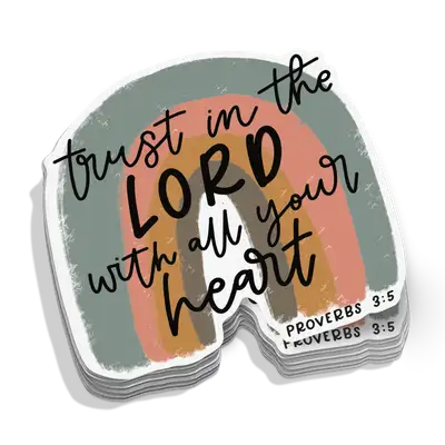 Trust In The Lord Sticker