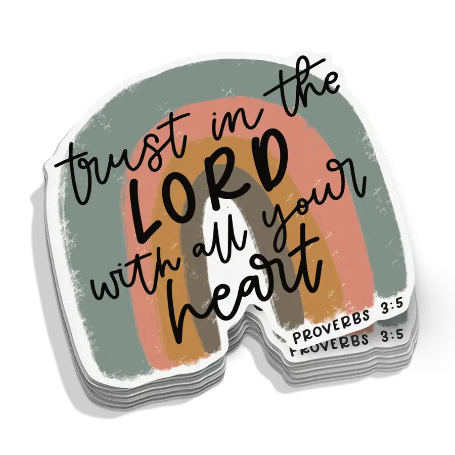 Trust In The Lord Sticker