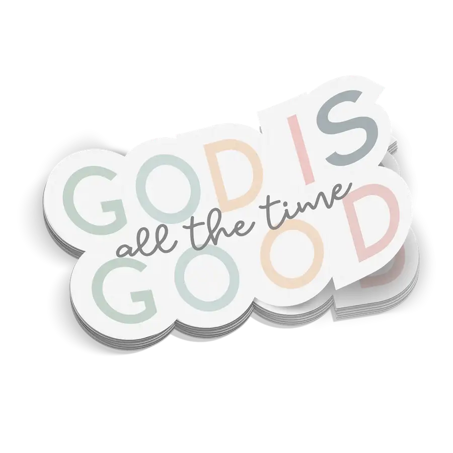 God Is Good Sticker