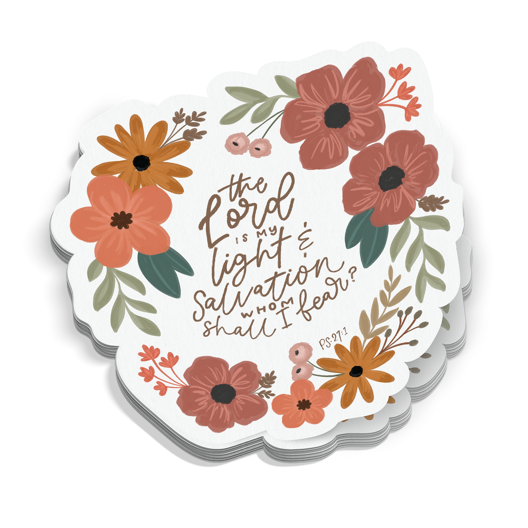 The Lord Is My Light Sticker