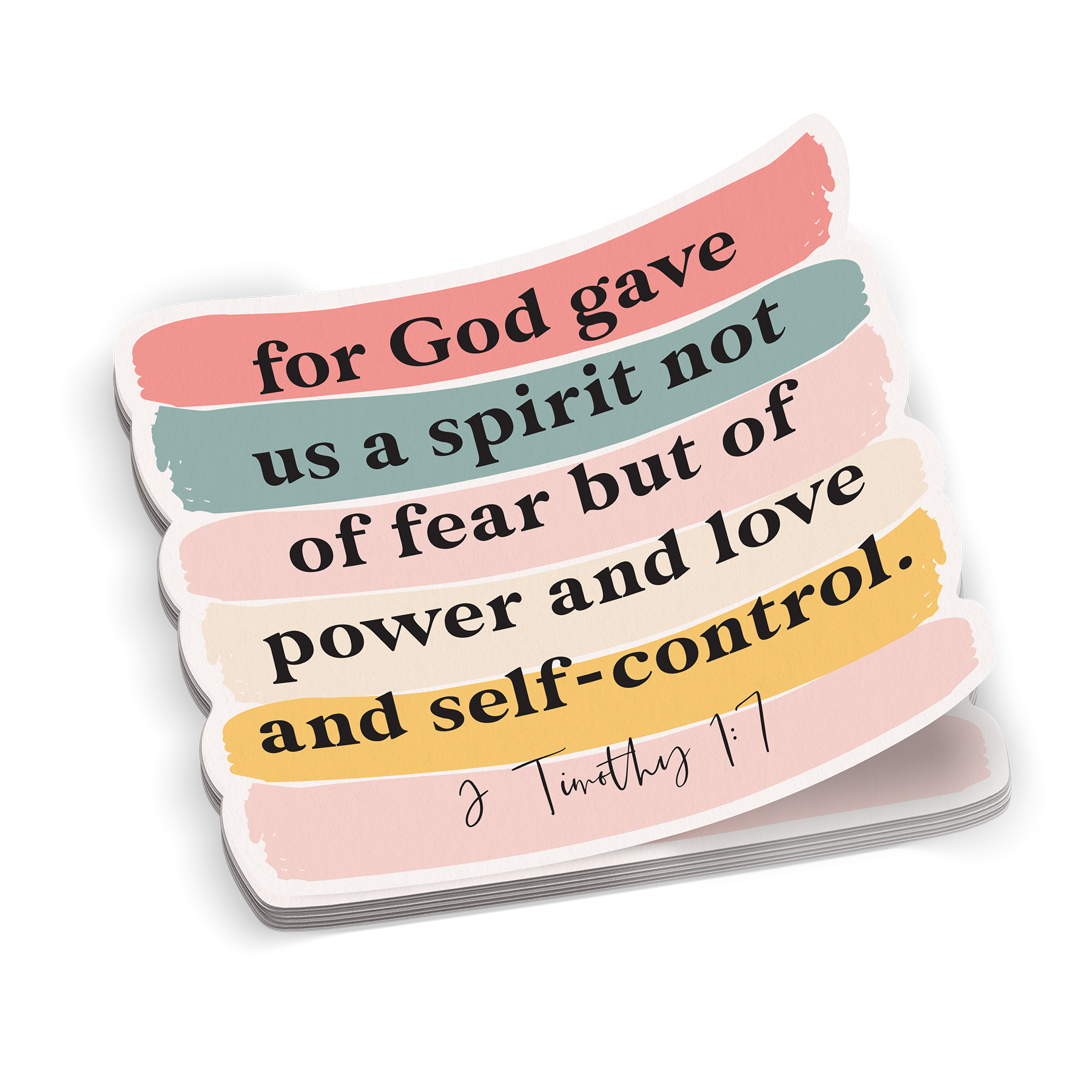 For God Gave Us A Spirit Sticker