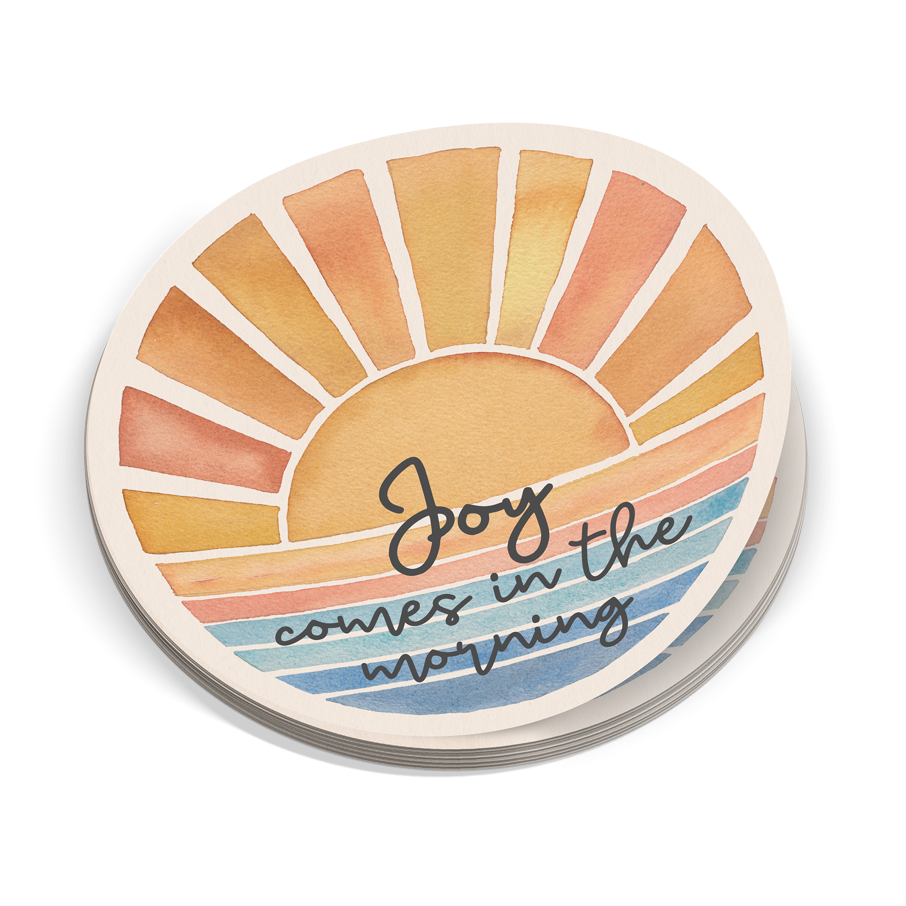 Joy Comes In The Morning Sticker