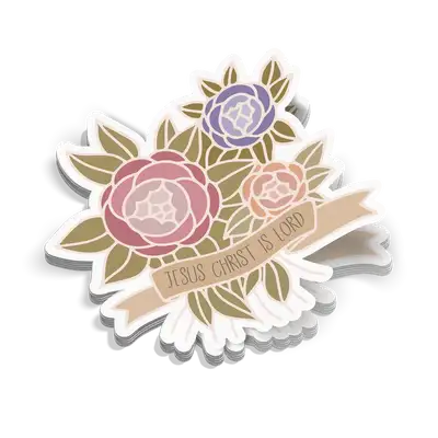 Jesus Christ Is Lord Sticker