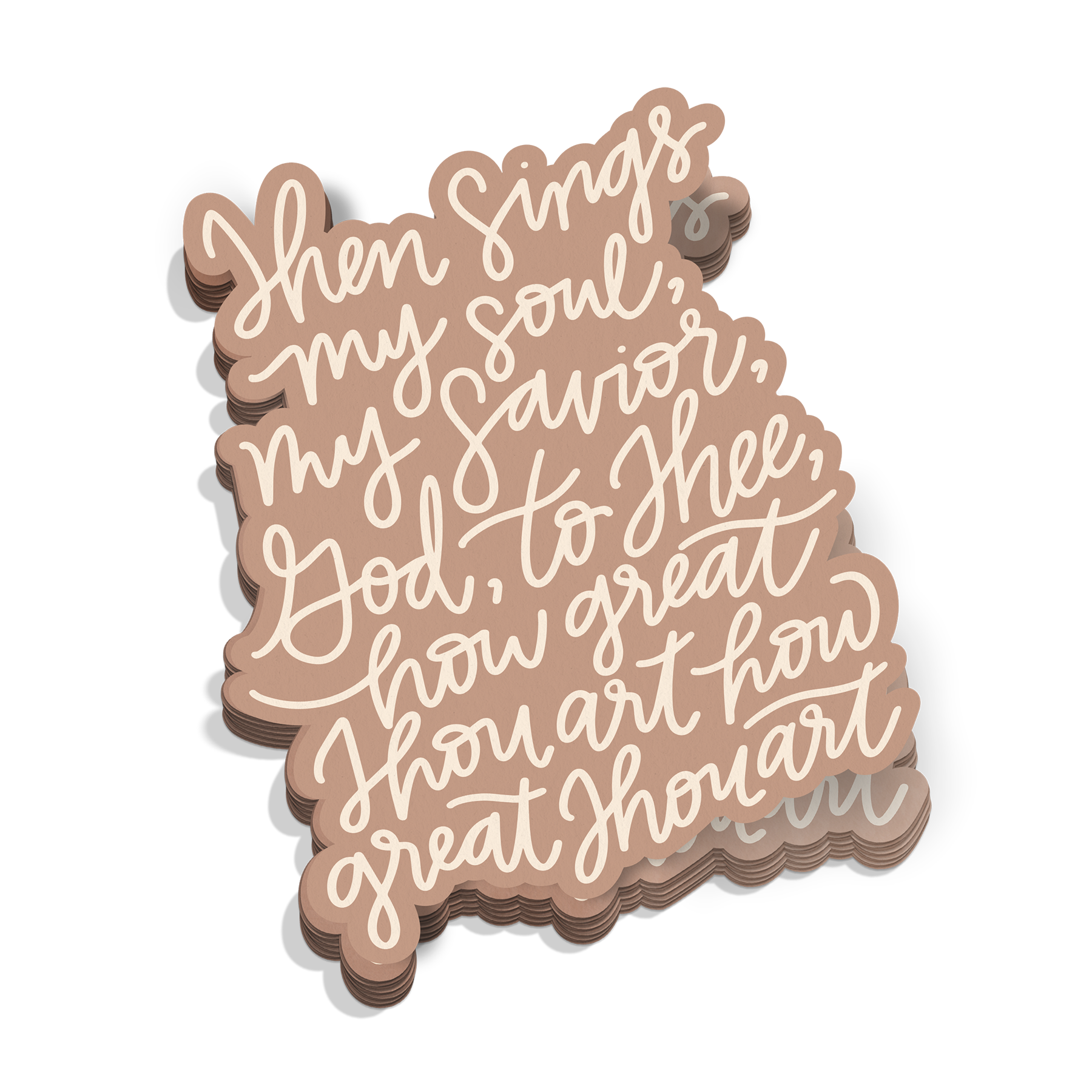 How Great Thou Art Sticker