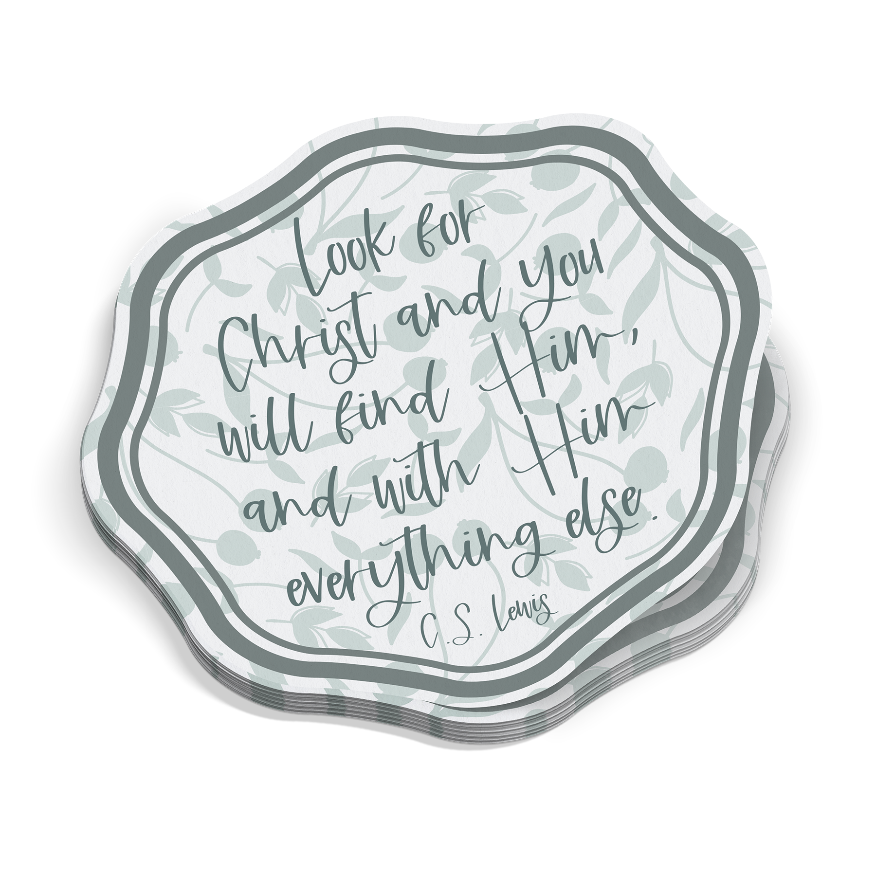 Look For Christ Sticker