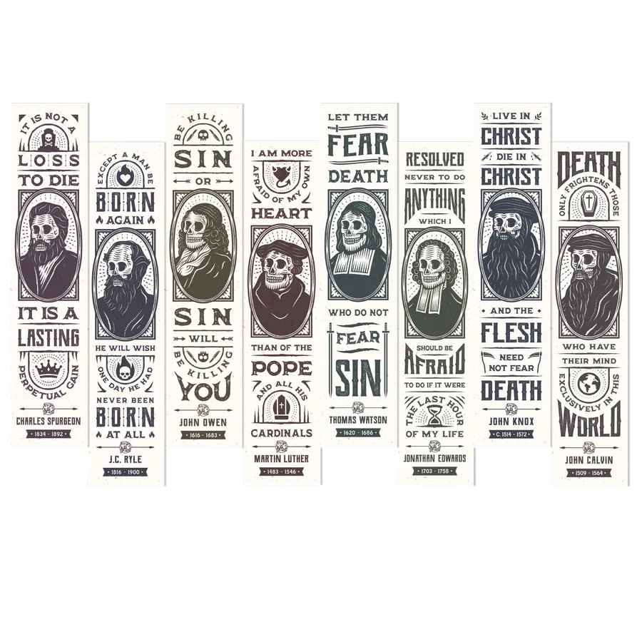 Dead Theologian Quotes Bookmark Set