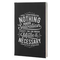 You Contribute Nothing Leatherette Hardcover Journal