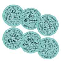 Floral Five Solas Coaster Set of 6